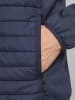 Jack & Jones Softshell Stepp Jacke mit Kapuze JJEMULTI in Navy