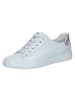 Caprice Schnürschuhe in white/silver