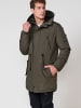 KOROSHI Steppjacke in khaki