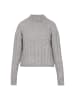 DreiMaster Damen Pullover in Grau Melange