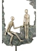 GMD Living Polyskulptur "Hold your hand" in Gold / Grün