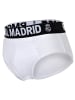 Real Madrid Slip 5er Pack in Schwarz/Grau/Weiß