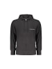 Calvin Klein Schwarzer Baumwoll-Kapuzenpullover mit Fronttaschen