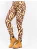 Funktionstights Pocket Tights in Yellow Tiger