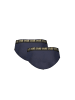 cavalli CLASS Blaue Baumwoll-Slips