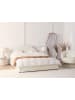 Beliani Doppelbett CHADENET in Weiß - (W) 171 x (H) 102 x (L) 215 cm