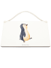 Mr. & Mrs. Panda Wandtafel Pinguin mHerzieren ohne Spruch in Weiß