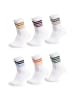 Occulto 6er Pack Retro Tennis Socken Steffi in CourtMix