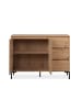 CALICOSY Sideboard PLOCK in Helles Holz - (W) 120  x (H) 87  x (L) 40  cm