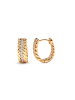 Luxenter Ohrringe Rah mit 18 Karat Gelbgold-Finish – RAH