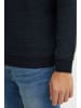 BLEND Strickpullover BHComen in Mittelblau