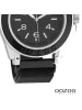 Oozoo Analog-Armbanduhr Oozoo Timepieces schwarz groß (ca. 44mm)
