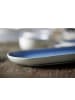 Studio Round Servierplatte North in Matte white/Shiny river