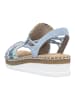 rieker Sandalen in Blau/Multi