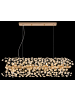 Globo lighting Luster "KATRINA" in gold