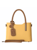Kmisso Henkeltasche in Senape/Cuoio - Braun