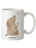 Mr. & Mrs. Panda XL Tasse Hund Liebe ohne Spruch in Weiß