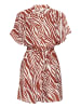 ICHI Overall IHYARDEEN Loose fit in Fired Brick Animal