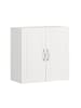 SoBuy Wandschrank in Mattweiß - (W) 30 x (H) 60 x (L) 60 cm