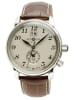 Zeppelin Uhr in Beige