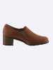 Heine Hochfrontpumps in cognac