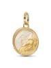 Pandora Medaillon Anhänger Goldfarben Pegasus