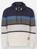 WITT WEIDEN Rollkragenpullover in marine-ecru-gestreift