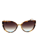 Ana Hickmann Sonnenbrille Katzenauge Braun