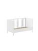 58 aufm Kessel BABYBETT Keely 70x140 Kiefer MDF weiß höhenverstellbar
