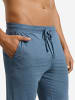 Hanro Pyjamashorts Casuals in retro blue melange