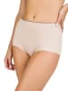 Conturelle 2er Pack Miederslip in sand schwarz