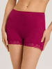 Hanro Panty Woolen Lace in intense garnet