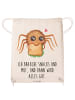Mr. & Mrs. Panda Stoffbeutel Spinne Agathe Sandwich mit Spruch in Creme