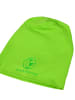 SCHIETWETTER Beanie mit Print Möwe in lime/neon green