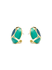 Luxenter Ohrringe Iofes mit 18 Karat Gelbgold-Finish – IOFES