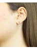 Diamant L'éternel Ohrringe aus 375 Weißgold mit 0.42 Karat Diamant mit Topas