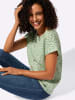 WITT WEIDEN Druck-Shirt in eucalyptus-ecru