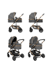 Kikkaboo Kinderwagen 3 in 1 Amaia in grau