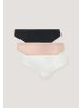 Hessnatur Slip Regular Cut 3er Pack in puder