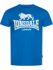 Lonsdale T-Shirt "Logo T-Shirt normale Passform" in Blau