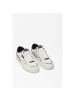COLMAR Weiß und Schwarz Leder Low Top Sneaker