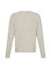 MOSS COPENHAGEN Rundkragen Langarmshirt für Damen in creme