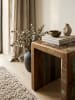 KADIMA DESIGN Beistelltisch | Massivholz, 45x40x55cm, Shabby-Chic