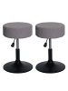 MCW 2er-Set Sitzhocker C22 Bouclé, Taupe