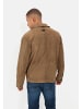 Camel Active Leder Blouson mit Liegekragen in Braun