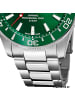 Jaguar Analog-Armbanduhr Jaguar Pro Diver silber groß (ca. 43,5mm)
