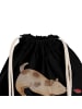 Mr. & Mrs. Panda Gym Rucksack Hund Marienkäfer mit Spruch in Schwarz