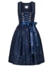 Nübler Dirndl midi Gloria in Blau