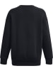Under Armour Pullover "Essential Flc Os Crew" in Schwarz