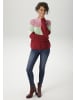 Aniston CASUAL Strickpullover in malve-lindgrün-bordeaux